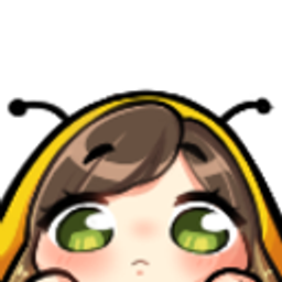 B Girl Peek E emoji