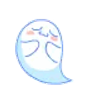 Blushyghost emoji