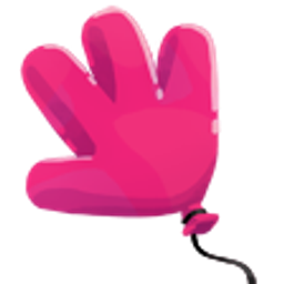 Waving Balloon emoji