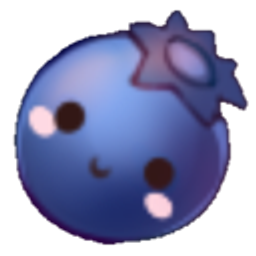 Cuteblueberry emoji