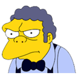 Moe Szyslak Simpsons emoji