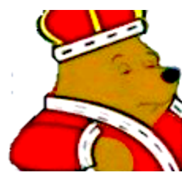 Royal Pooh emoji