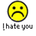 I Hate You emoji