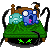 Monster Under Bed emoji