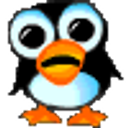 Penguin Confused emoji