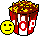 Bloody Popcorn emoji