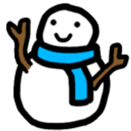 Janky Snowman emoji