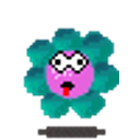 Flower Panting emoji