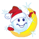 Snowball Moon emoji