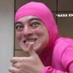 Pink Guy Thumbs Up emoji