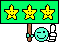 Three Stars emoji