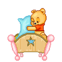 Pooh Sleeping emoji