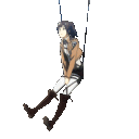 Anime Girl Sit Thoughtful emoji