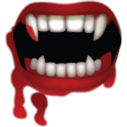 Vamp Mouth emoji