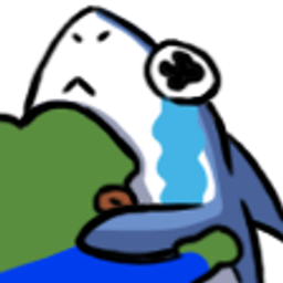 Shark Hugpepe emoji