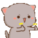Kitty Thumbsup emoji