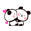 Panda Luv E emoji