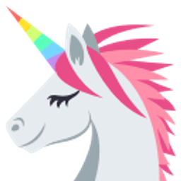 Unicorn Profile3 emoji