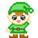 Elf Waving emoji