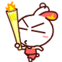 Rabbit Torch emoji