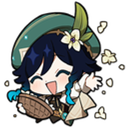 Venti Happy emoji