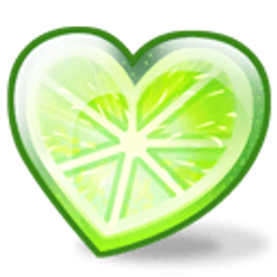 Lime Heart emoji