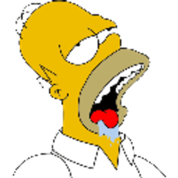 Droolhomer emoji