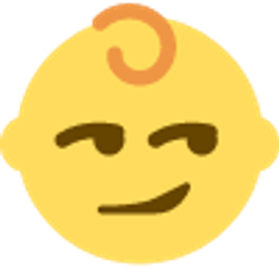 Baby Smirk emoji