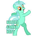 Mlpony Hatersgonnahate emoji