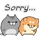 Catsorry emoji
