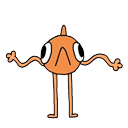 Le Poisson Steve Wobble emoji