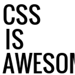 CSS Is Awseome emoji
