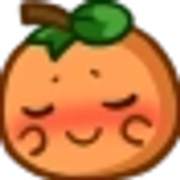 Orangeblush emoji