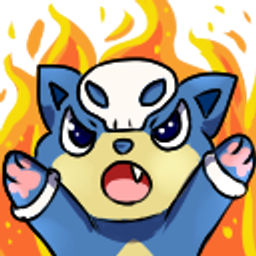 Houndour Chaos emoji