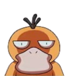 Psyduck Wtf emoji