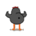 Chicken Butt emoji
