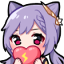Cat Blush Heart emoji