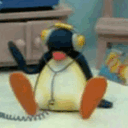 Pingu Flappy Headphones emoji