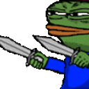 Pepe Stabby L emoji