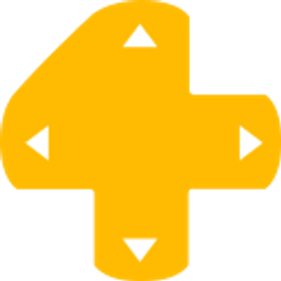 Yellow Dpad Arrows emoji