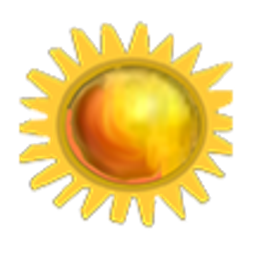 Shiny Sun Orb emoji