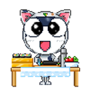 Cat Sushi Chef emoji