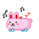 Bunny Car emoji