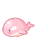 Pink Whale emoji