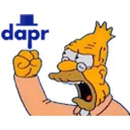 Old Man Yells At Dapr emoji