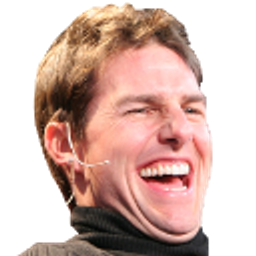 Tomcruise Laugh emoji