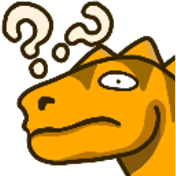 Dino Why emoji