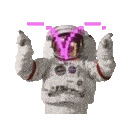 Astronaut Love emoji