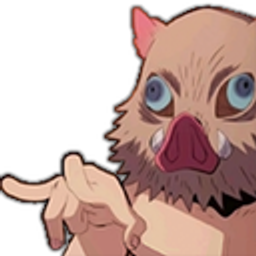 Inosuke Watching You emoji