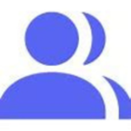 Blue People Group emoji